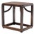 19th Century Chinese Round Corner Cube Table For Sale