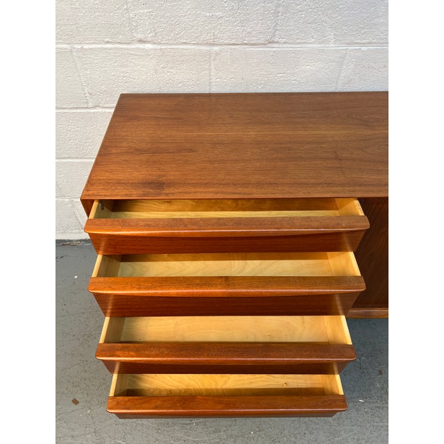 Vintage Mid-Century Teak Credenza by Falster Møbelfabrik For Sale - Image 12 of 16