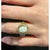 14 Karat Yellow Gold Cameo Ring With Stones For Sale - Image 9 of 11
