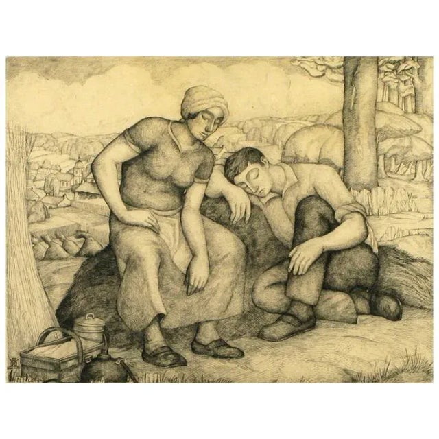 Chalcographie Engraving Issued by the Louvre For Sale - Image 9 of 9