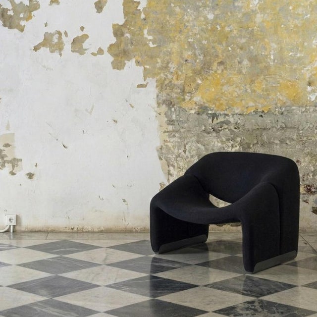 Mid-Century Modern Groovy Armchair by Pierre Paulin for Artifort, 1970s For Sale - Image 3 of 14