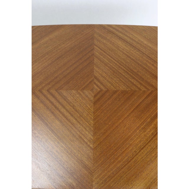 Brown Vintage Swedish Coffee Table in Walnut, 1970s For Sale - Image 8 of 13