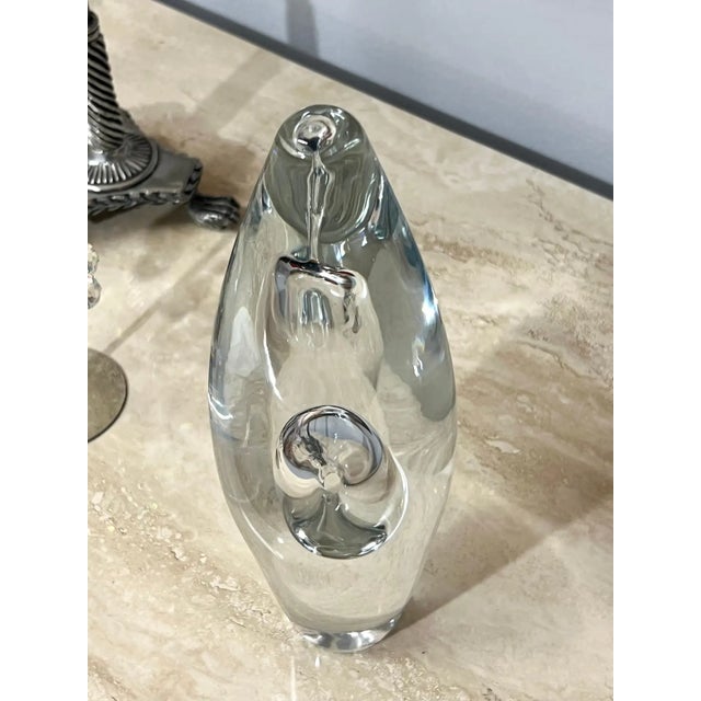 Mid-Century Modern Timo Sarpaneva Orchid Art Glass Vase for Littala Finland For Sale - Image 3 of 10