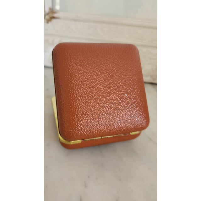 Mid 20th Century Seth Thomas German Mechanical Travel Alarm Clock in Folding Case For Sale - Image 4 of 15