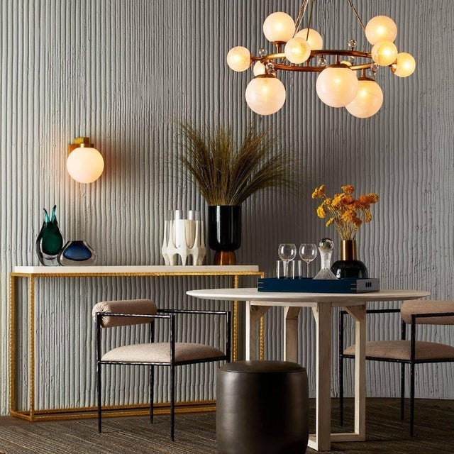 American Arteriors Home Huff Vases, Set of 2 For Sale - Image 3 of 6