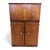 This mid-century drinks cabinet is a striking walnut cocktail bar designed to elevate your home entertaining experience....