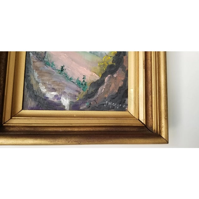 Spanish Countryside Landscape Painting by Jose Marquez Figueroa, Framed For Sale - Image 11 of 12