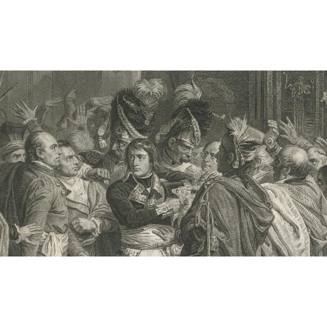 Black After François Bouchot, The Coup of 18 Brumaire Napoleon Seizes Power, Engraving, 1840 For Sale - Image 8 of 9
