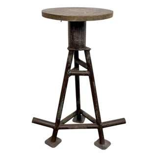 Industrial Workshop Stool, 1960s For Sale