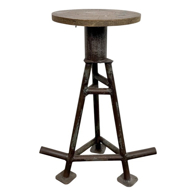 Industrial Workshop Stool, 1960s For Sale