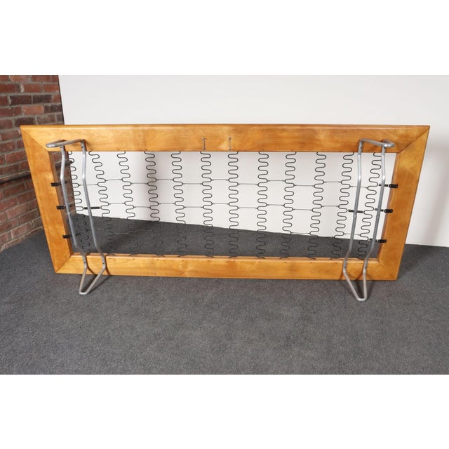 Vintage Sage Mohair Daybed With Hairpin Legs by George Nelson for Herman Miller For Sale - Image 11 of 18