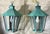 Pair of Vintage Solid Brass Hanging Lanterns For Sale - Image 10 of 12