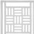 David Francis Finn Platform Bed Queen - White For Sale - Image 4 of 12