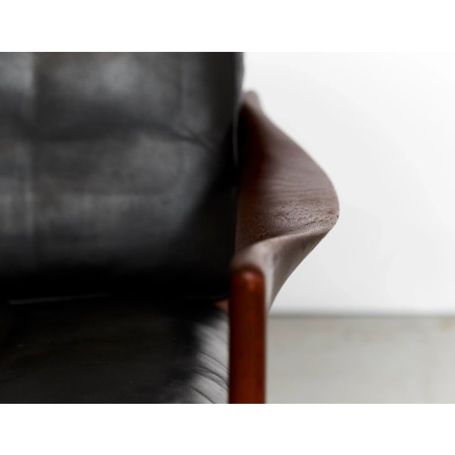 Mid-Century Modern Easy Chair by Illum Wikkelsø for Niels Eilersen, 1960s For Sale - Image 10 of 15