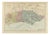 Antique Sussex Map by Edward Weller, 1885 For Sale