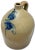 Blue Great Looking Giant 5 Gallon Size Antique American Blue "Stinger" Decorated Stoneware Jug - Circa Late 19th Century For Sale - Image 8 of 12