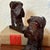 1960's Carved Wood Scottie Dog Bookends - A Pair For Sale - Image 4 of 7