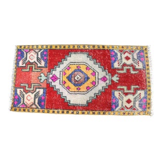 Red Color Traditional Handmade Rug For Sale