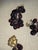 Four Antique Purple Glass Grape Clusters For Sale - Image 9 of 12