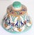 Glazed Moorish Ceramic Covered Jar Handcrafted in Fez Morocco For Sale - Image 4 of 15