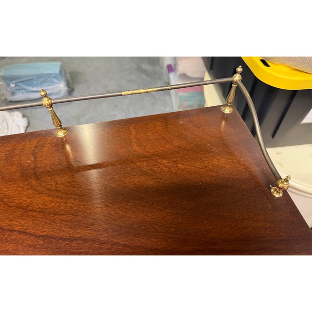 1980s Henkel Harris Federal/Hepplewhite Style Mahogany Sideboard With Inlay For Sale - Image 17 of 18