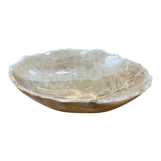 Live Edge Onyx Bowl For Sale