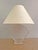 Transparent 1970s Signed Hivo Van Teal Sculptural Lucite Fan Table Lamp For Sale - Image 8 of 8