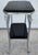 Black Stone and Metal Horse Equine 2 Tier Side Table For Sale - Image 4 of 9