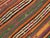 Folk Art Striped Vintage Turkish Kilim Rug - 72" X 103" For Sale - Image 3 of 8