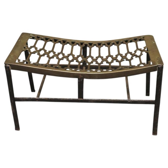Large Iron and Brass Blacksmith Footman For Sale - Image 8 of 8