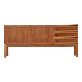 Vintage Walnut Pallet Sideboard, 1960s For Sale