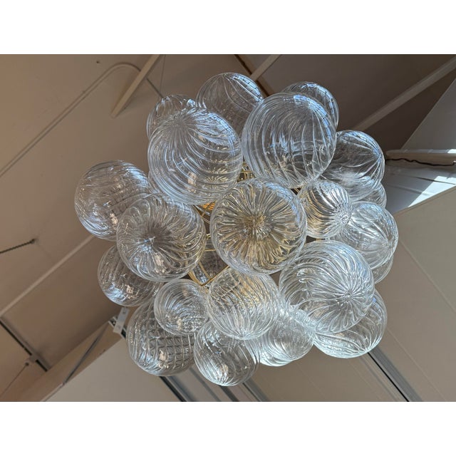 2020s Julie Neill for Restoration Hardware Talia Round Chandelier, Gilt For Sale - Image 5 of 12