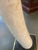 Off-white Vintage Life Size Tessellated Marble Elephant Tusk For Sale - Image 8 of 8