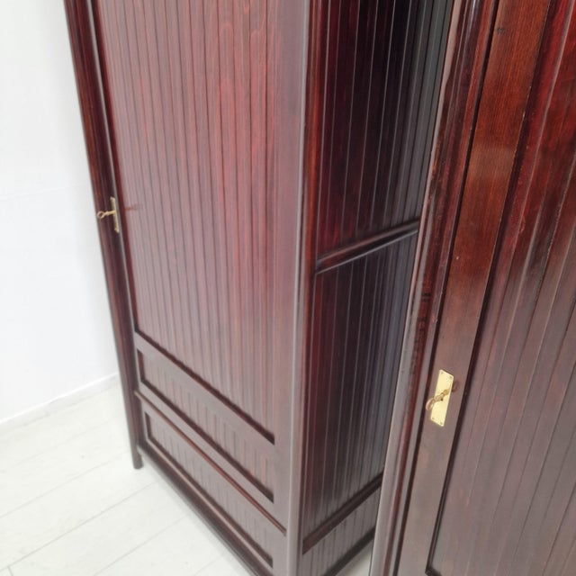 Antique Model No. 60 Wardrobes from Jacob & Josef Kohn, 1890s, Set of 2 For Sale - Image 6 of 16