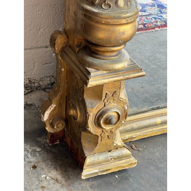 Exceptional Monumental Victorian Renaissance Revival Pier Mirror, Circa 1870–1885 For Sale - Image 13 of 14