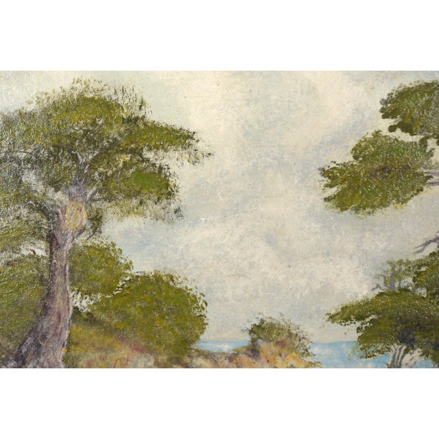 Cliffs and Cypresses at Pt. Lobos, California - Seascape Charles F. Cummins 1929 For Sale In Monterey, CA - Image 6 of 9