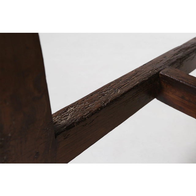 Antique Spanish Console Table in Carved Oak with Drawers, 1700s For Sale - Image 15 of 18