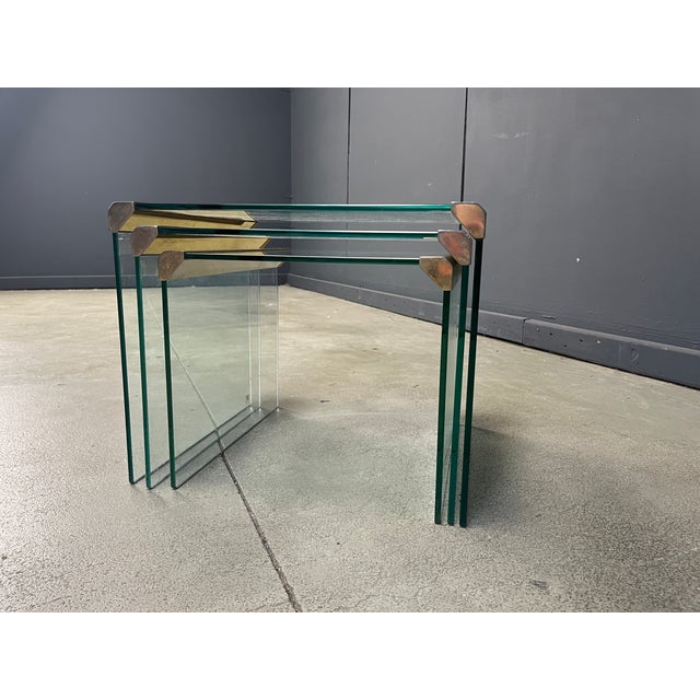 T35 Nesting Tables from Galotti & Radice, 1975, Set of 3 For Sale - Image 4 of 11
