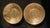 Vintage Mid-Century Hand-Etched Indian Brass Bowls - Set of 2 For Sale - Image 4 of 7