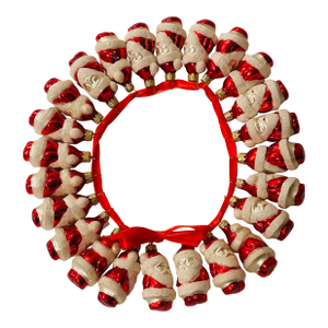 Two Dozen Red Santa’s Holiday Figurine Ornaments