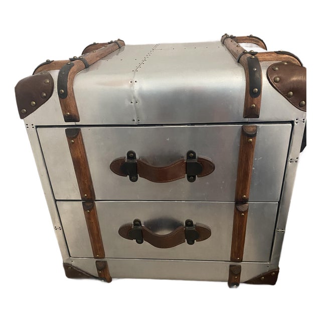 Timothy Oulton Globetrekker Two Drawer For Sale