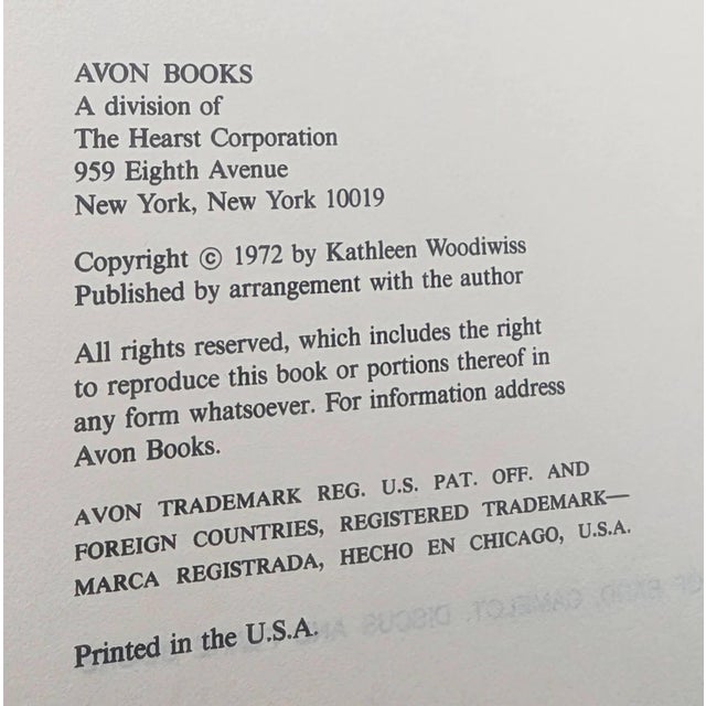 1970s First Editions of Romance Novels by Kathleen E Woodiwiss, Set of 3 For Sale - Image 9 of 11