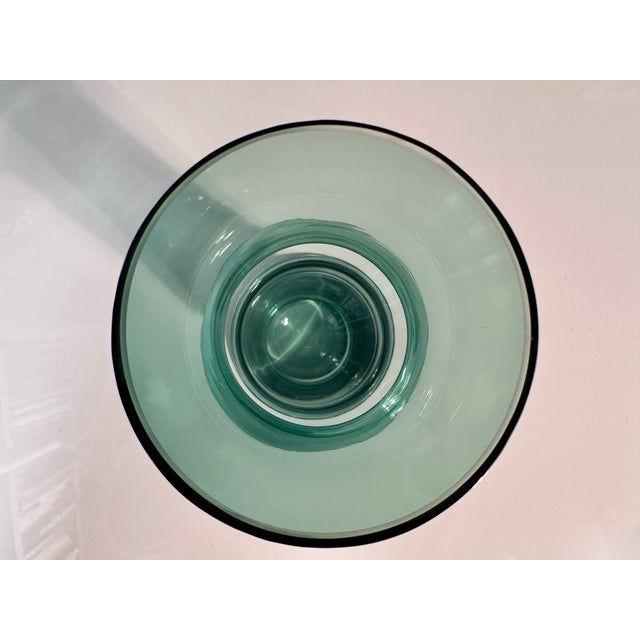 Mouth-Blown Glass Art Vase from Alfred Taube, 1960s For Sale - Image 9 of 10