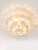 Mid-Century Modern Majestic Contemporary Sanded Murano Glass Flush Mount by Simoeng For Sale - Image 3 of 7