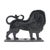 Mid 19th Century English Victorian Cast Iron Lion Doorstop, 1850-1900 For Sale - Image 5 of 7