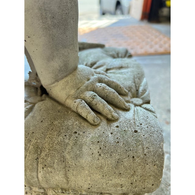 Francis J. Williamson, Statuette of Princess Alice of Albany Cast Stone C. 1884 For Sale - Image 12 of 12