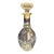1970s Mid-Century Modern Atomic Starburst Glass Decanter With Faceted Stopper - Transitional Metric Era For Sale
