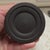 Mid-Century Modern Vintage MCM Wedgwood Black Jasperware Trumpet Vase For Sale - Image 3 of 6