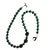 Ajd 20 Inch Malachite Necklace With Spinel and Onyx For Sale - Image 4 of 6