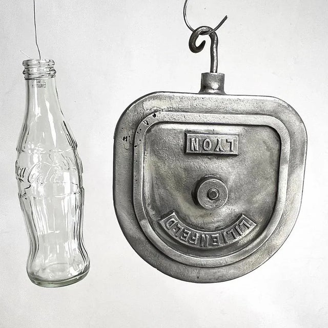 Large Industrial Pulley or Cable Pull by Lyon Lilienfeld, 1950s For Sale - Image 4 of 8